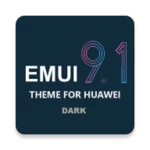 Logo of Dark Emui-9.1 Theme for Huawei android Application 